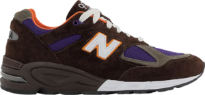Giay New Balance Teddy Santis x 990v2 'Brown Purple' M990BR2