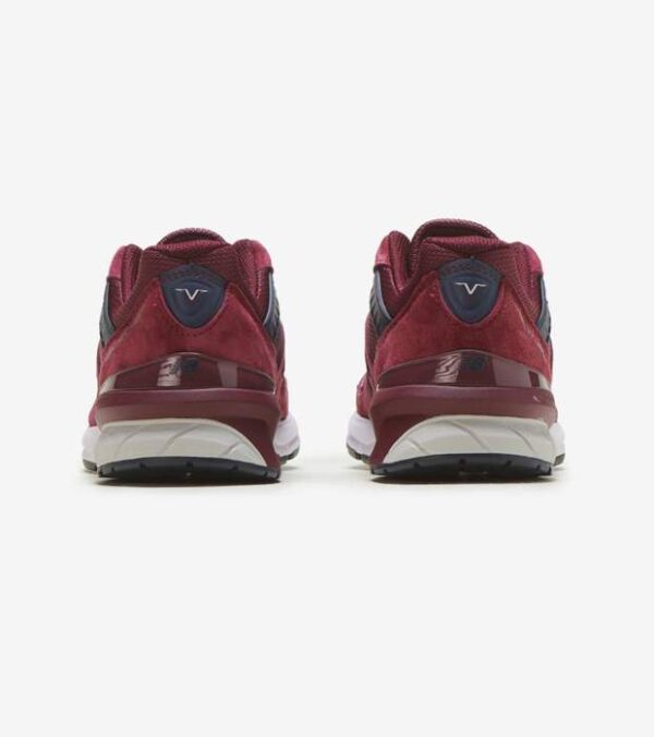 Giày New Balance 990v5 Made in USA 'Burgundy' M990BU5 - Ảnh 5