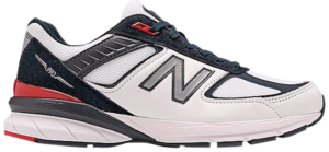 Giày New Balance 990v5 Made in USA 'White Carbon Red' M990NL5