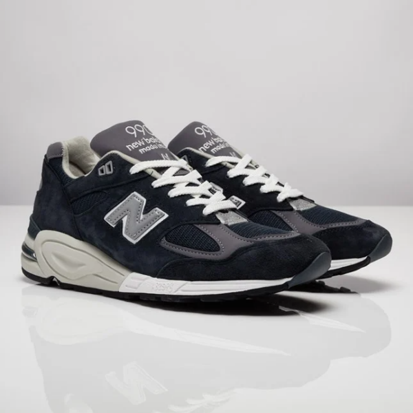 Giày New Balance 990v2 'Navy White' M990NV2 - Ảnh 5