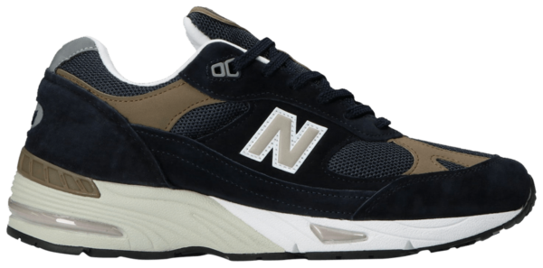 Giày New Balance 991 Made In England 'Navy Brown' M991DNB