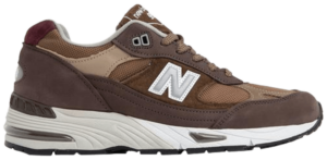 Giày New Balance 991 'Brown White' M991NGG
