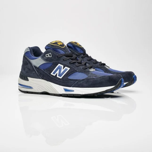 Giày New Balance 991 Made in England 'Navy Blue' M991SLE - Ảnh 6