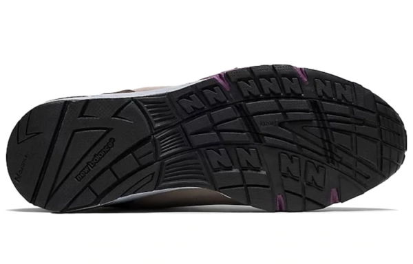 Giày New Balance "Purple Green" x Sneaktorious Stray Rats M991SRG - Ảnh 5