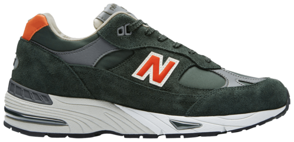 Giày New Balance 991 Made in England 'Forest Green Orange' M991TNF