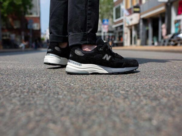Giày New Balance 992v1 Made In USA 'Black' M992BL - Ảnh 5