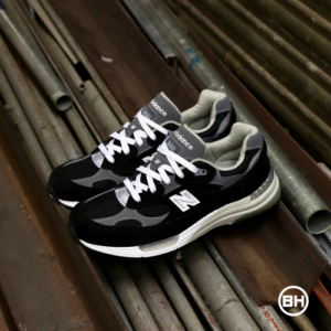 Alternative view of Giày New Balance 992 Made In USA 'Black' M992EB