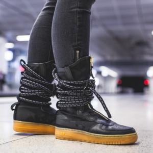 Alternative view of Giày Nike SF Air Force 1 High 'Black Gum' AA1128-001