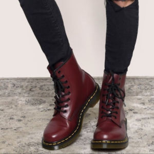 Alternative view of Giày Dr. Martens Wmns 1460 Smooth Boot 'Cherry Red' 11821600