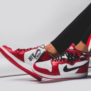 Alternative view of Giày Nike Wmns Air Jordan 1 Rebel XX 'Chicago' AT4151-100