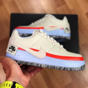 Giay Nike Air Force 1 Jester XX 'Light Bone Team Orange' AT2497-002