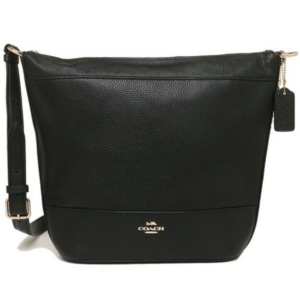 Túi Coach Paxton Duffle Bag Crossbody Gold Chain F72692 IMBLK