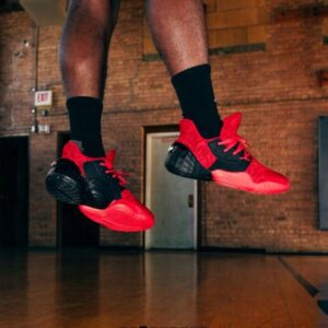 Alternative view of Giày Adidas Harden Vol. 4 'Power Red' EF0999