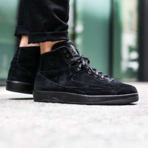 Alternative view of Giày Nike Air Jordan 2 Retro Deconstructed 'Tripple Black' 897521-010