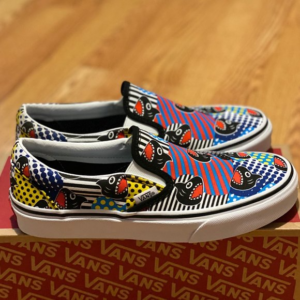Giay Vans Classic Slip-On 'Shark Week' VN0A4BV3V9D