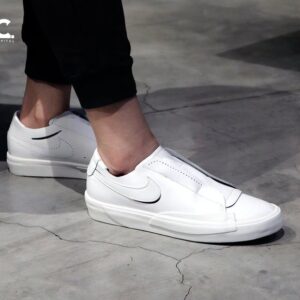 Alternative view of Giày Nike Wmns Blazer Slip 'Triple White' CJ1651-100