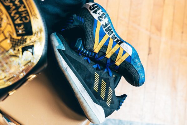 Giày Adidas Dame 6 Stone Cold Steve Austin FU9447 - Ảnh 2