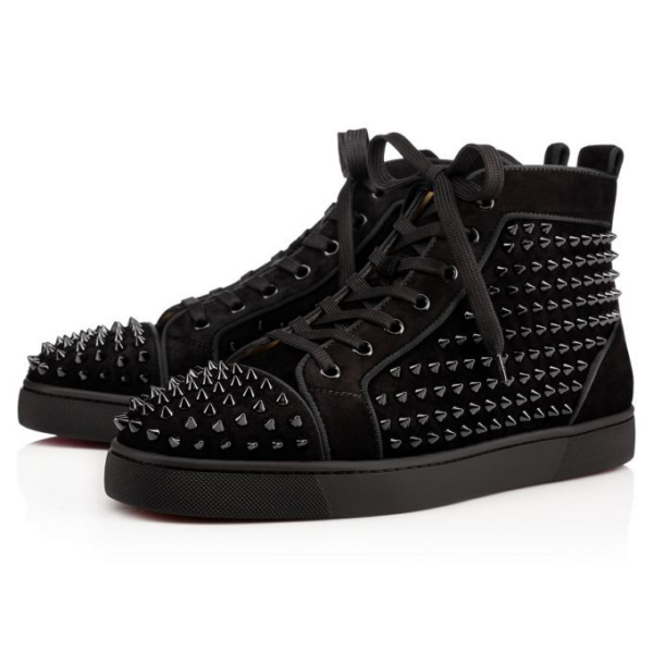Giày Christian Louboutin Louis Orlato Flat 'Black' 3160092B049 - Ảnh 3