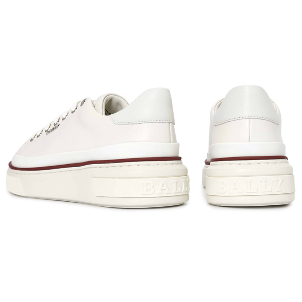 Giày Bally Leather 'White' MAILY-01 - Ảnh 2
