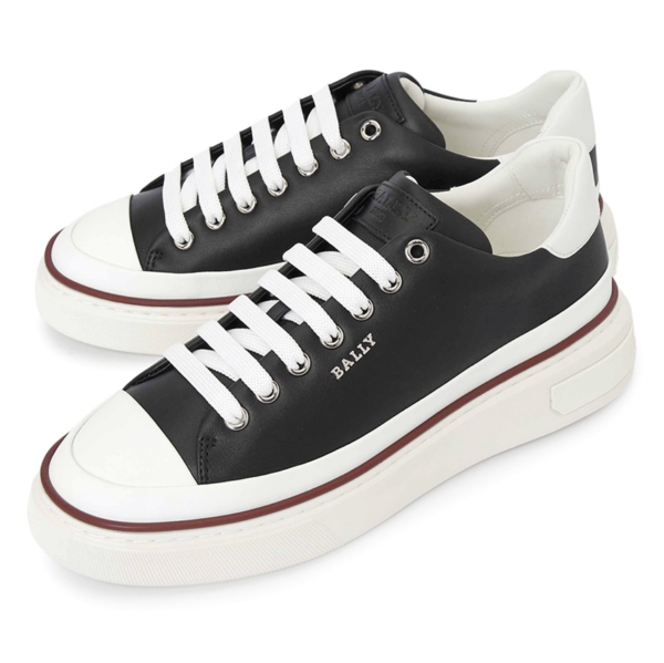 Giày Bally Leather 'Black' MAILY-905 - Ảnh 3