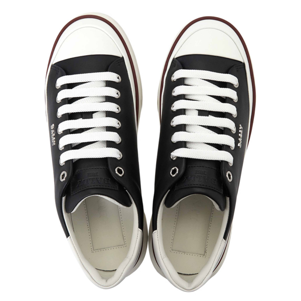 Giày Bally Leather 'Black' MAILY-905 - Ảnh 4