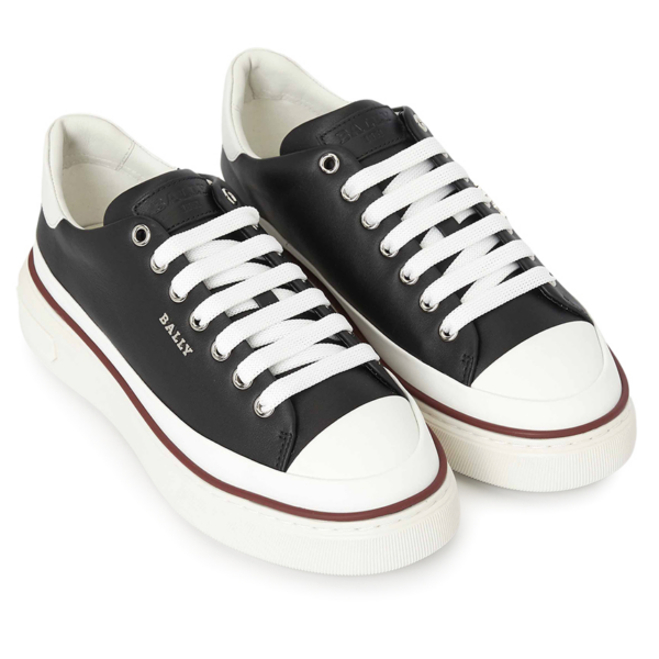Giày Bally Leather 'Black' MAILY-905 - Ảnh 5