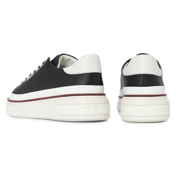 Giày Bally Leather 'Black' MAILY-905 - Ảnh 2