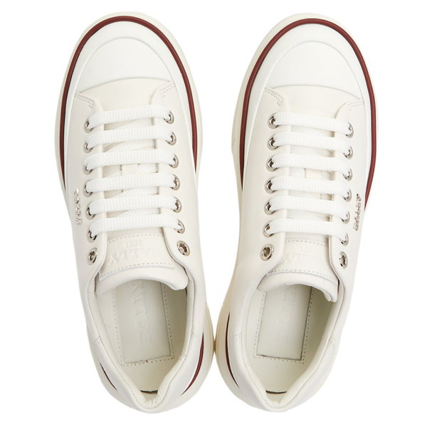 Giày Bally Maily Leather 'White' MAILY-W-01 - Ảnh 5