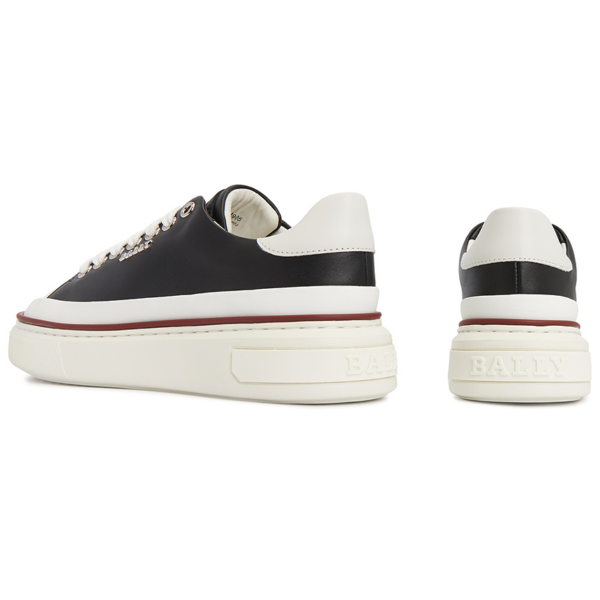 Giày Bally Maily Leather 'Black' MAILY-W-905 - Ảnh 2