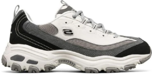 Giày Skechers D'LITES 1.0 'Grey Black' 237153-BKGY