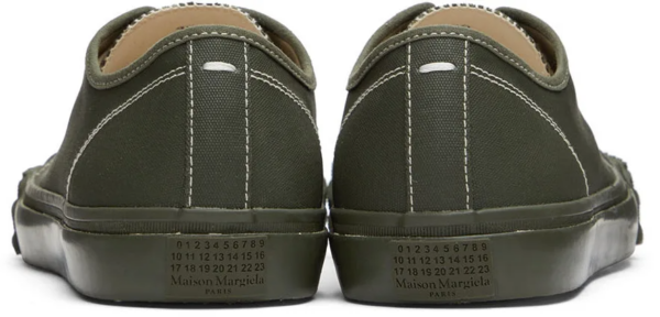 Giày Maison Margiela Tabi Low Canvas 'Dark Green' S37WS0581P4472H9015 - Ảnh 3