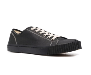 Alternative view of Giày Maison Margiela Tabi Low Canvas 'Black' S38WS0185P4472H1669