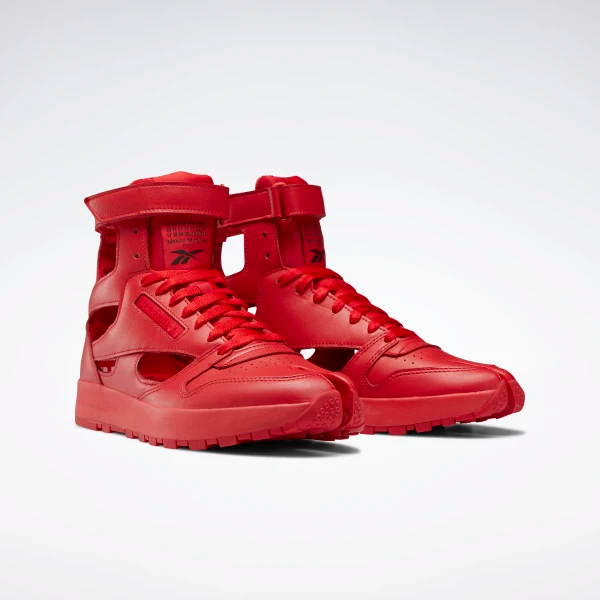 Giày Reebok Maison Margiela x Classic Leather Tabi High 'Vector Red' GW5288 - Ảnh 4
