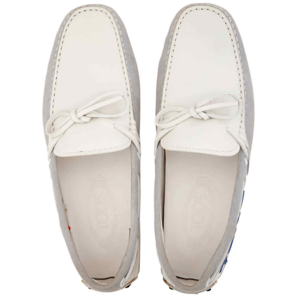 Giày Tod's Men's Logo Leather 'White' XXM0GW0X900IUN0ZYV81 - Ảnh 2