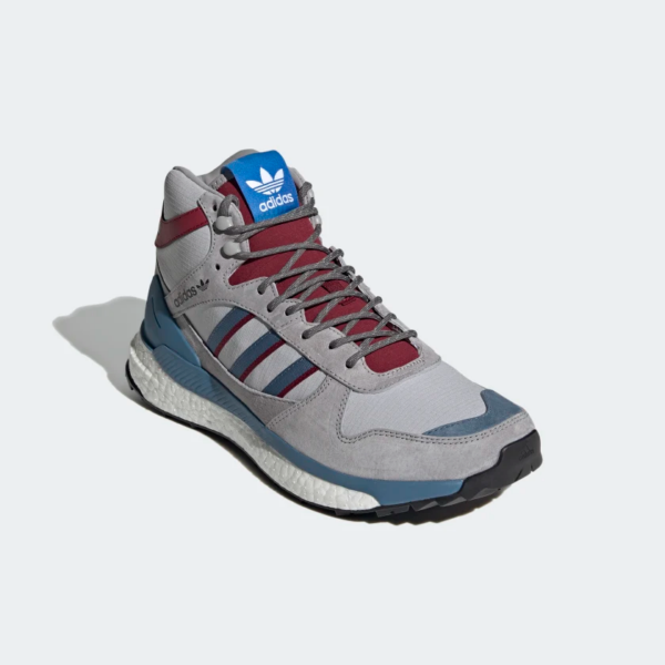 Giày Adidas Human Made x Marathon Free Hiker 'Clear Onix Burgundy' FY9149 - Ảnh 4