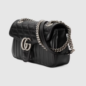 Tui Gucci GG Marmont Small Shoulder Bag 'Black' ‎443497-UM8AN-1000