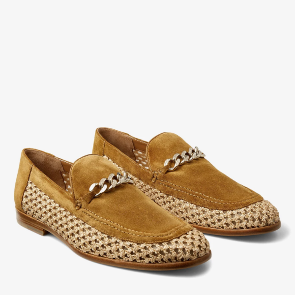 Giày Jimmy Choo Marti 'Camel Velvet' MARTIKFF121725 - Ảnh 2