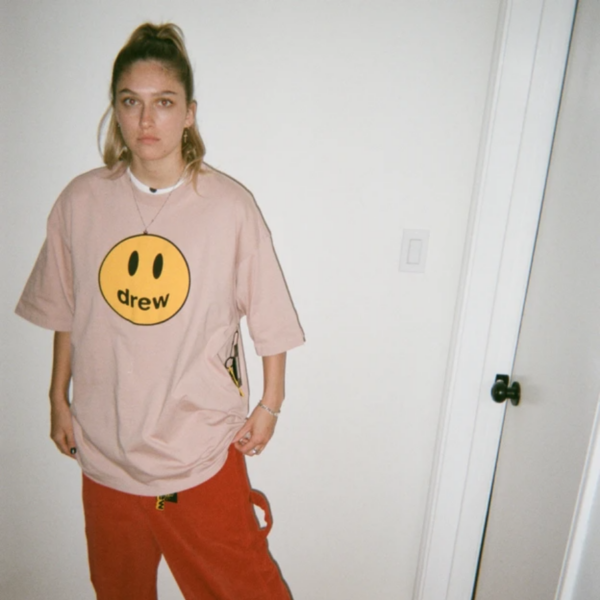 Áo Drew House Mascot SS Tee Dusty Rose - Ảnh 5