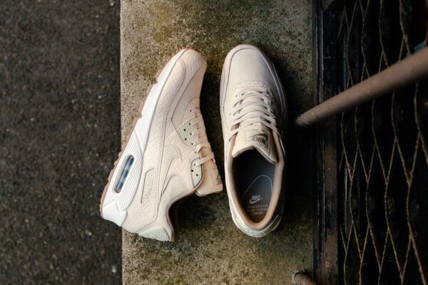 Giày Nike Air Max 90 Premium 'Oatmeal Sail Khaki' 443817-105 - Ảnh 7