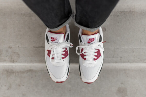 Giày Nike Air Max 90 'Recraft New Maroon' CT4352-104 - Ảnh 3