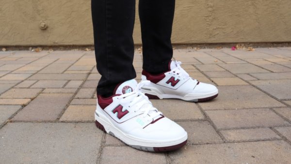 Giày New Balance 550 'Burgundy Turquoise' BB550WBG - Ảnh 8