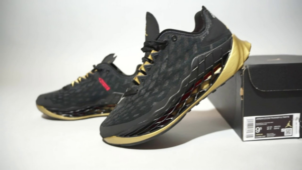 Giày Nike Jordan Zoom Trunner Ultimate 'Black Metallic Gold' CJ1495-007 - Ảnh 8