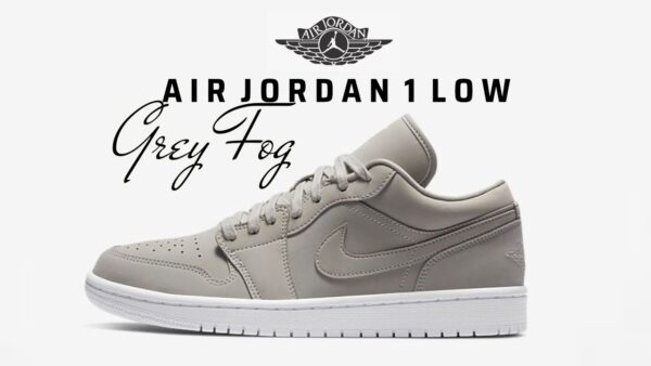 Giày Nike Air Jordan 1 Low Grey Fog DC0774-002 - Ảnh 9