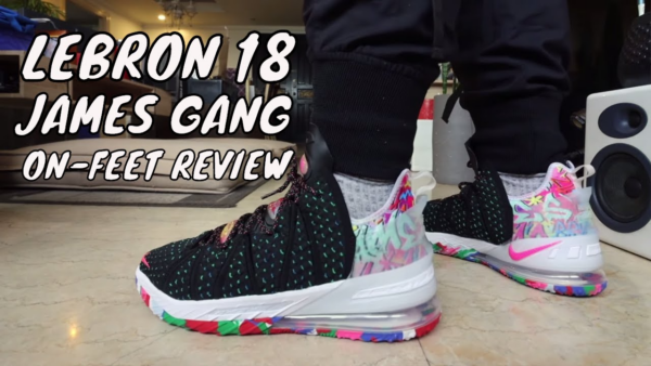 Giày Nike LeBron 18 GS 'James Gang' CW2760-002 - Ảnh 7