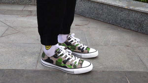 Giày Converse Chuck Taylor All Star High 'Archival Camo' 166714C - Ảnh 5
