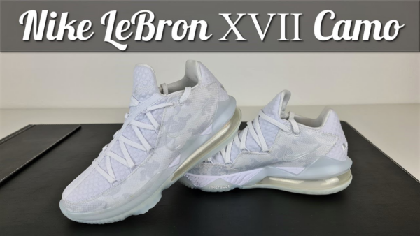 Giày Nike LeBron 17 Low 'White Camo' CD5007-103 - Ảnh 5