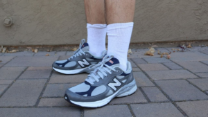 Giay New Balance 990v3 'Leather Grey' M990GJ3