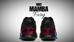 Alternative view of Giày Nike Mamba Fury 'Black Racer Blue' CK2087-004