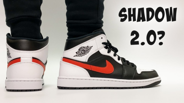 Giày Nike Air Jordan 1 Mid GS 'Chile Red' 554725-075 - Ảnh 8