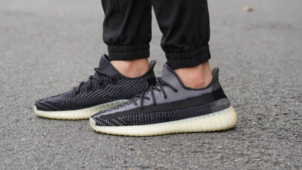 Giày Adidas Yeezy Boost 350 V2 'Carbon' FZ5000 - Ảnh 7